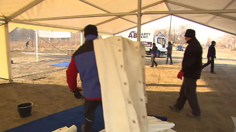 Stan pro bezdomovce v Praze