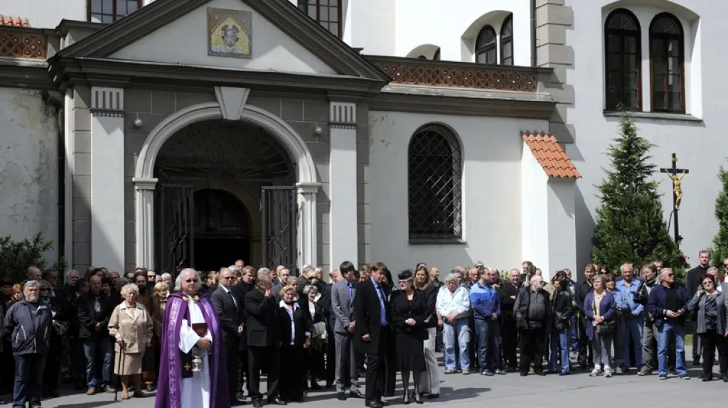 Pohřeb Iva Pešáka