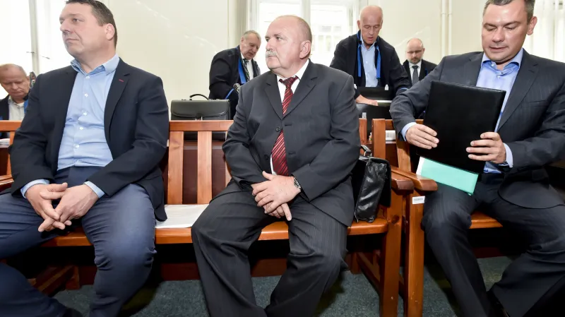 Zdeněk Čáp, Josef Kantůrek a David Michal (zleva)