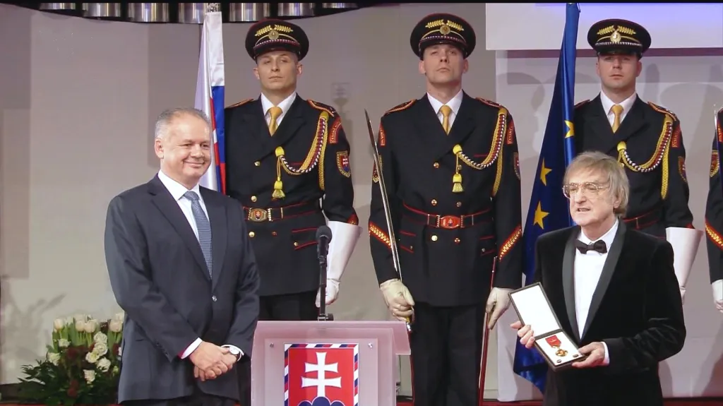 Andrej Kiska oceňuje Miroslava Žbirku