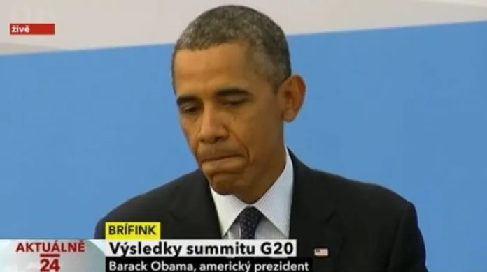 Barack Obama po summitu G20