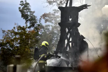  Za požárem kostela svatého Michala v Praze byla lidská chyba