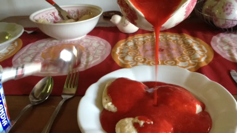 8. června jsem opakovaně zaléval knedlíky jahodovým žahourem