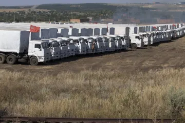 Dílčí dohoda Moskvy a Kyjeva: Červený kříž prověří ruský konvoj