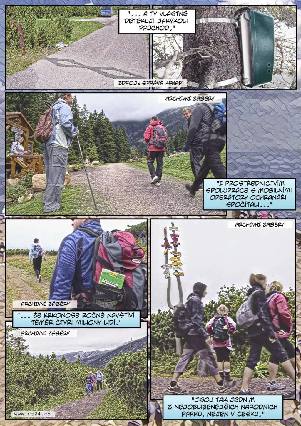 Nový trend turistů. V Krkonoších se loni častěji vypravili na cesty i večer či v noci