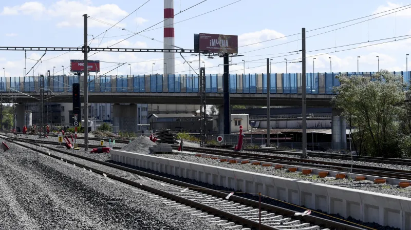 Modernizace trati do Hostivaře