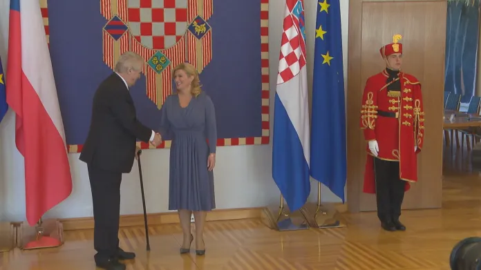Miloš Zeman s Kolindou Kitarovičovou