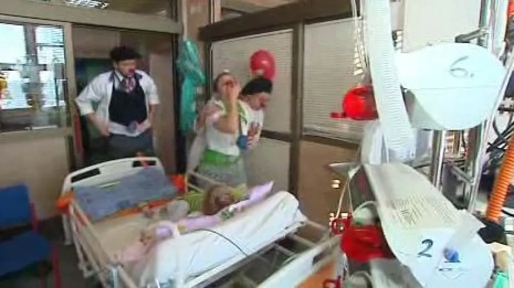 Zdravotní klauni v akci