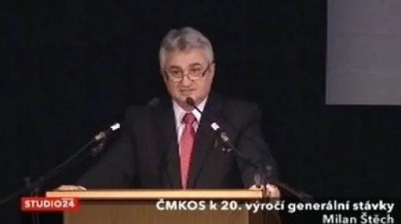 Odbory si připomněly 20. výročí generální stávky