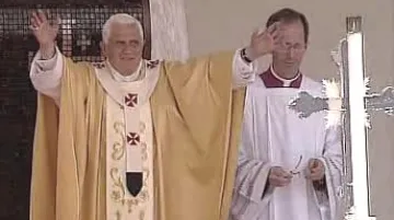 Papež Benedikt XVI. v Nazaretu