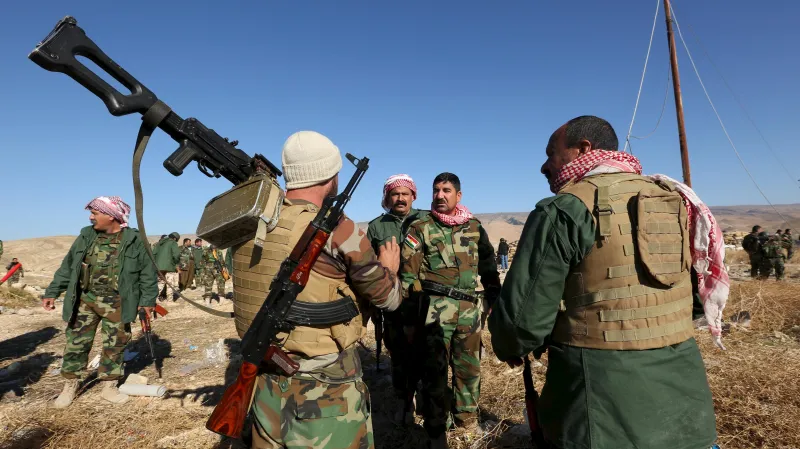 Pešmergové v Sindžáru