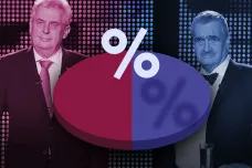 Průzkum: Češi rozhodovali mezi menším zlem a lepším prezidentem