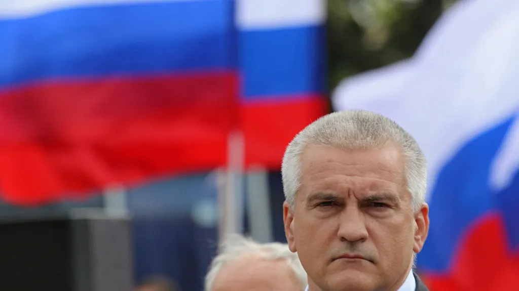 Okupační správce Krymu Sergej Aksjonov