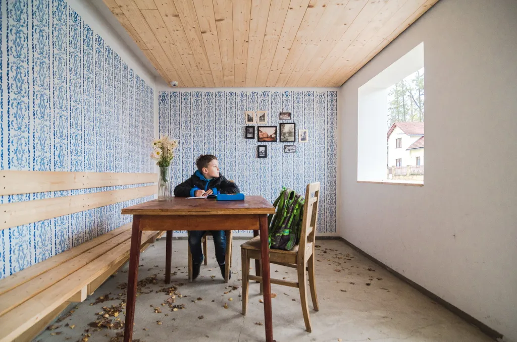 Pravá vesnická zastávka, Krucemburk (DPA)