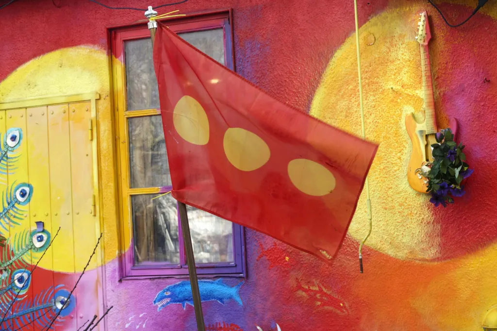 Historie obrazem: Svobodné město Christiania vzniklo před 50 lety v bývalých kasárnách hlavního města Kodaň v Dánsku