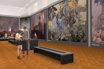 Vedení Prahy schválilo přesun Slovanské epopeje do Moravského Krumlova