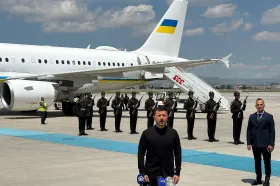 Ruská delegace působí jako ozdoba, řekl v Turecku Zelenskyj