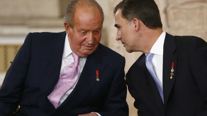 Juan Carlos a princ Felipe
