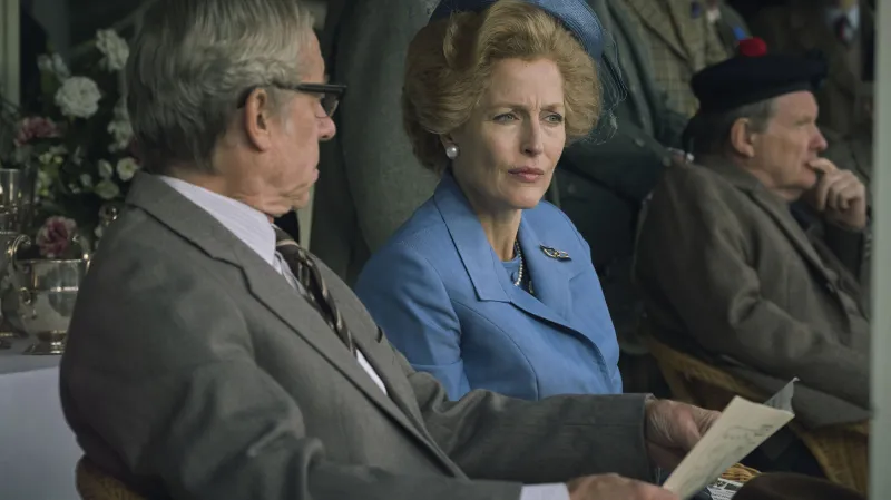 Britskou premiérku Margaret Thatcherovou představuje herečka Gillian Andersonová
