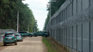 Vozidla polské pohraniční stráže