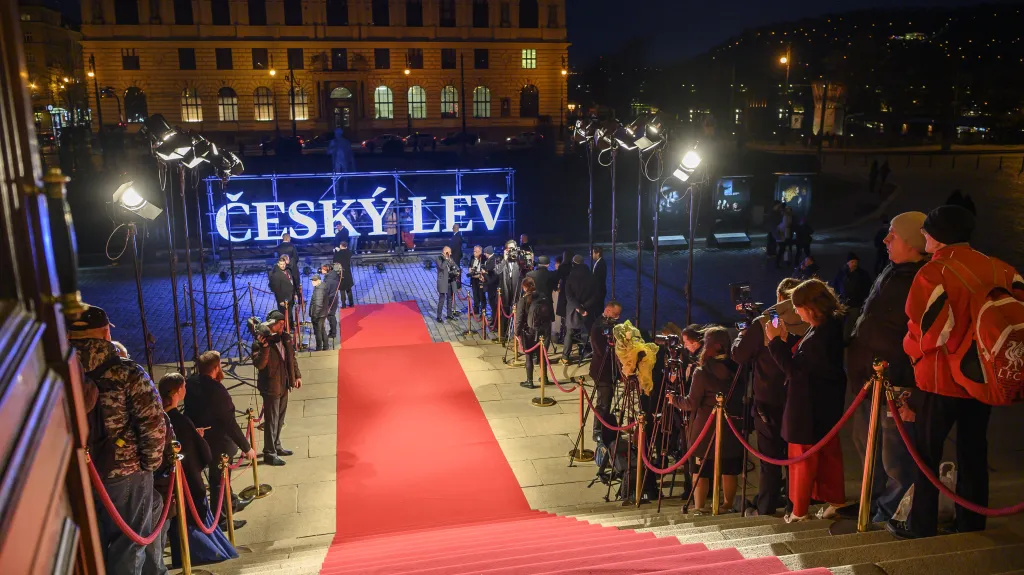 Český lev v pražském Rudolfinu