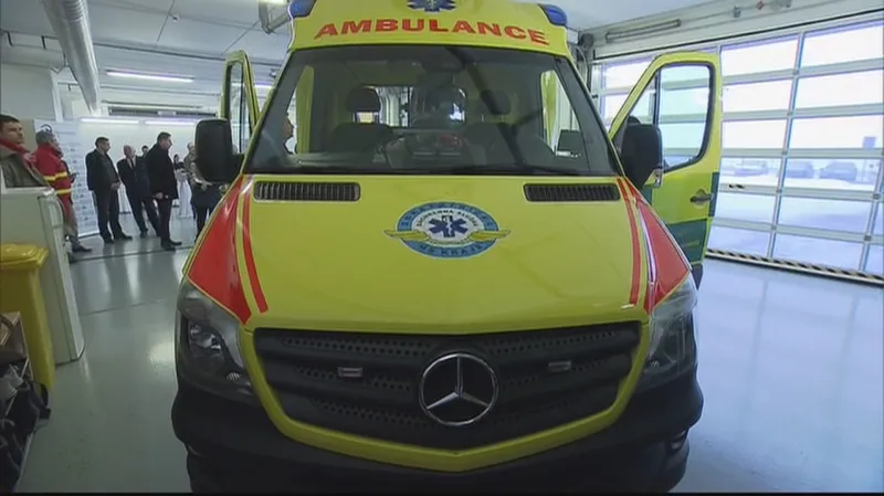 Sanitní vozidlo určené pro speciální transporty