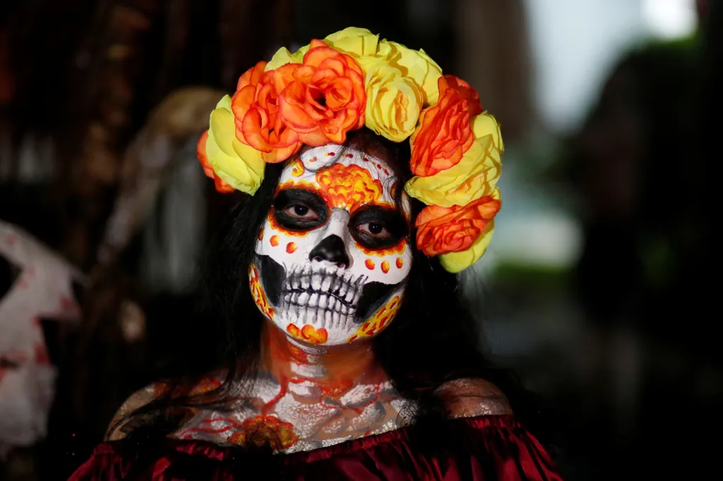 Día de Muertos. Oslava na počest mrtvých