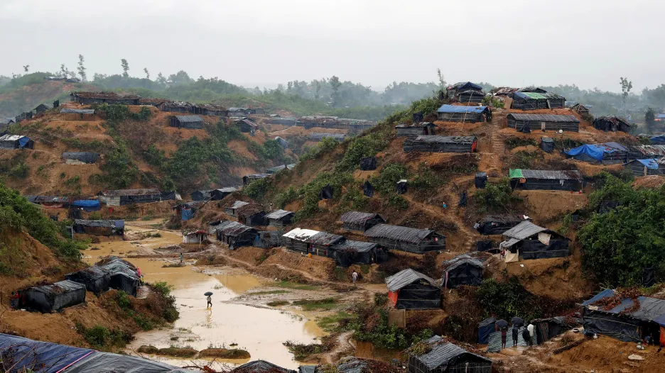 Tábor uprchlých Rohingů