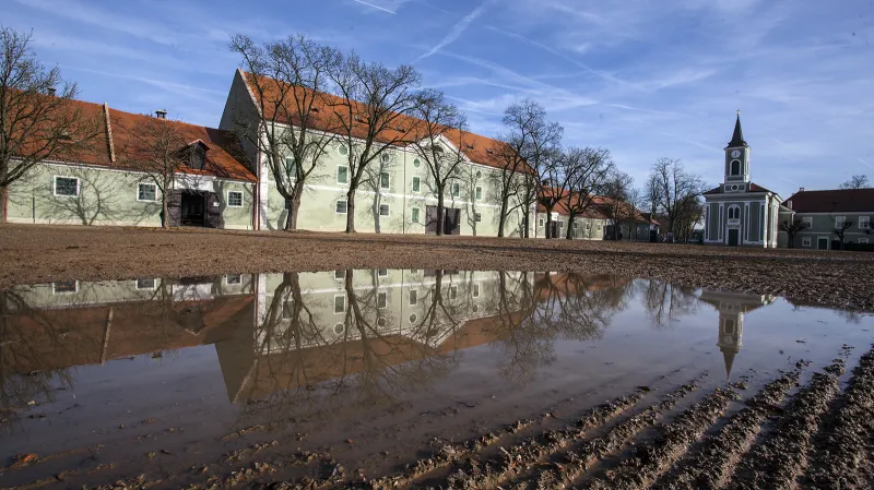 Národní hřebčín Kladruby a okolní krajina
