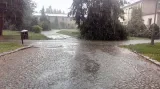 Déšť v Lázních Bludov