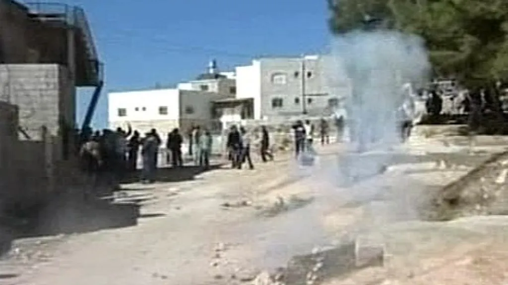 Násilné střety v Hebronu