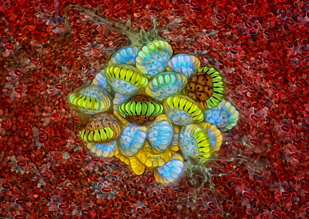 Zárodečné buňky kapradí (Panama)