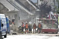 V Koryčanech vybuchl rodinný dům. O život přišli dva dobrovolní hasiči