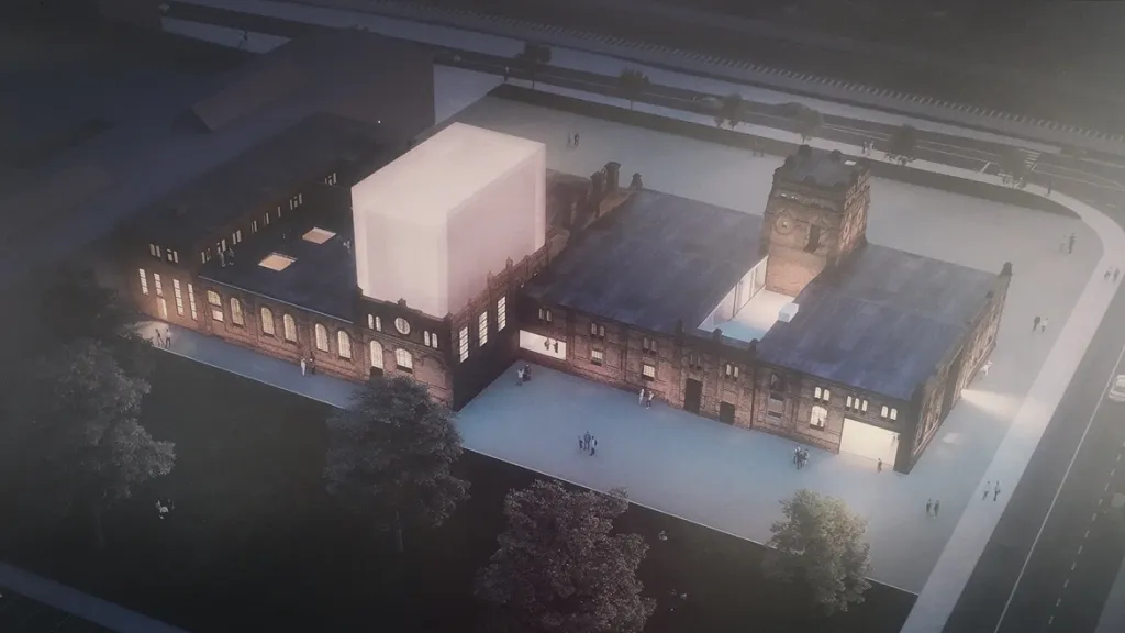 Vítězný architektonický návrh ostravských jatek