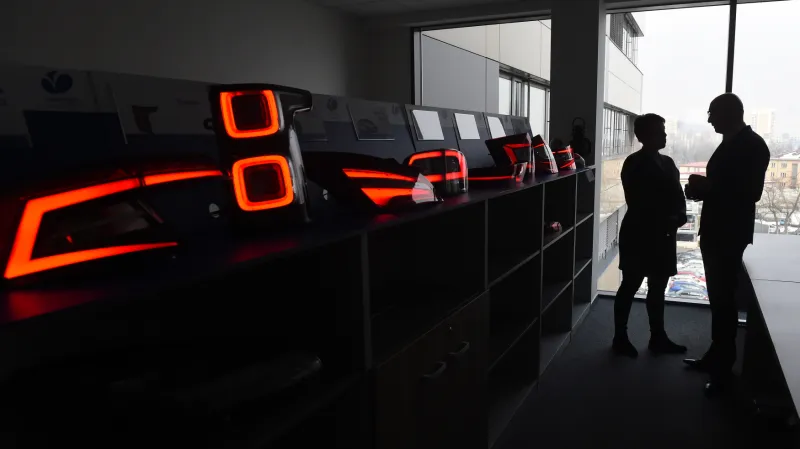Výrobce automobilového osvětlení Varroc Lighting Systems otevřel 20. února 2018 v Ostravě rozšířené Vývojové centrum světelné techniky