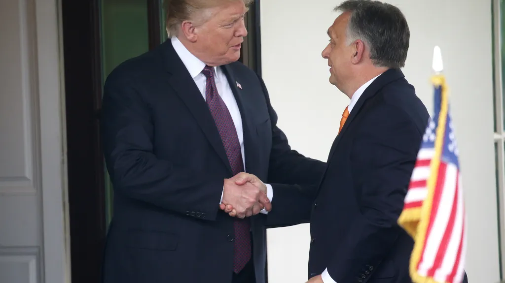 Donald Trump a Viktor Orbán