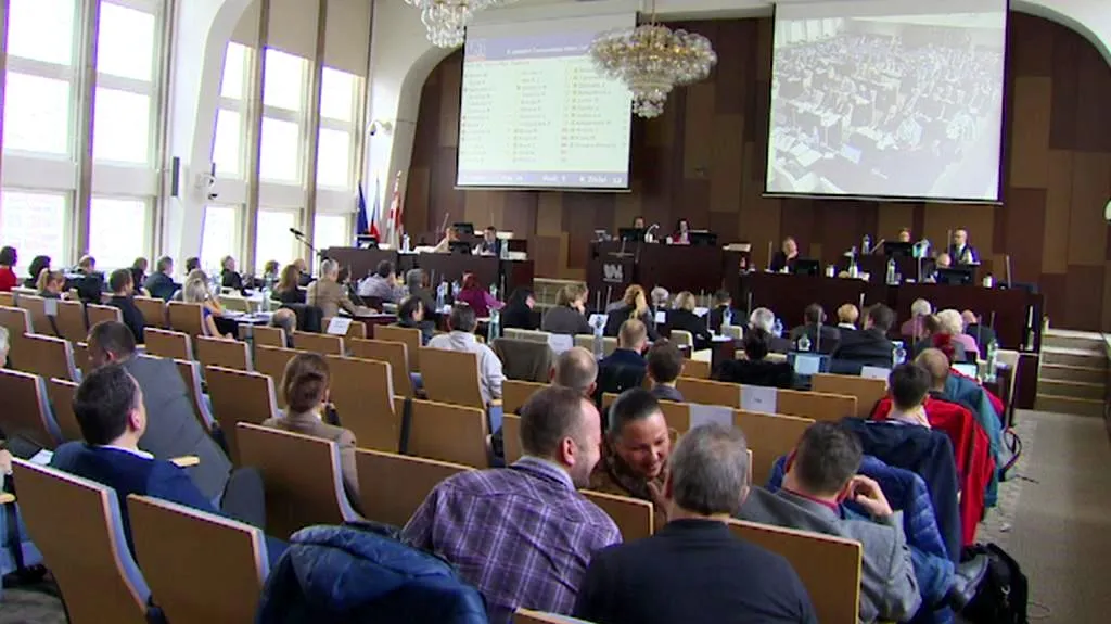 Jednání ústeckého zastupitelstva