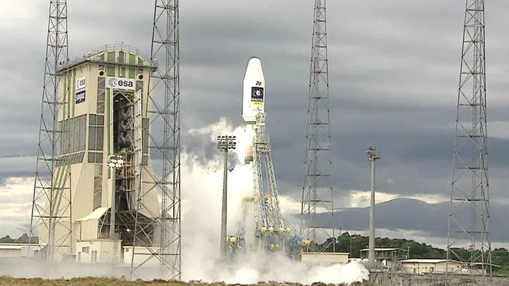 Start družice Galileo