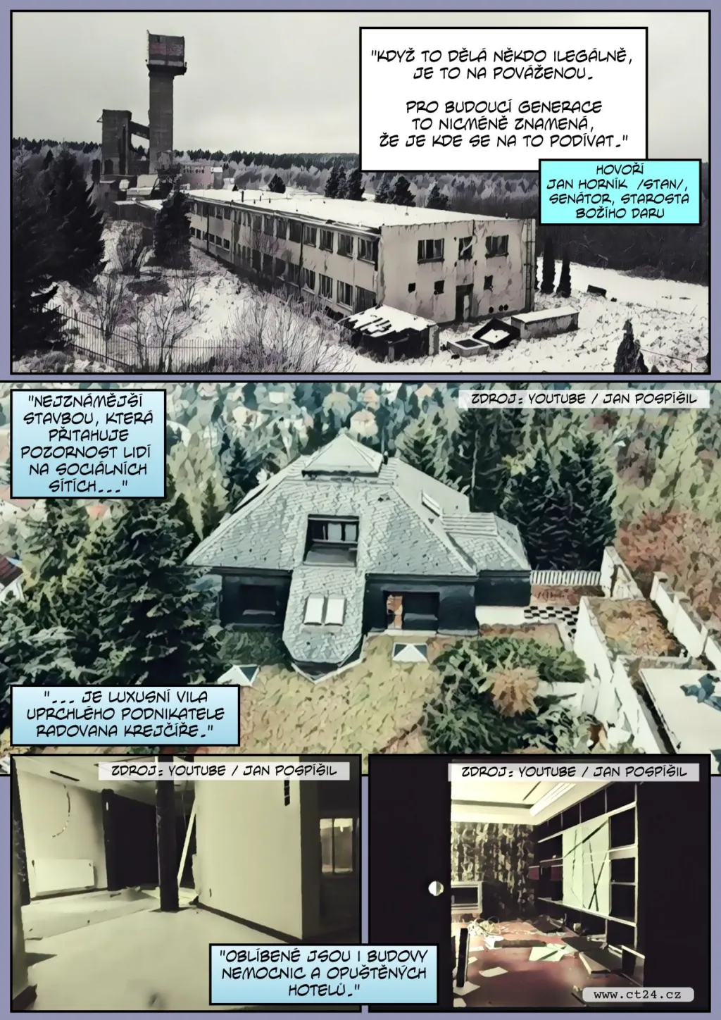 Prolézání opuštěných továren a areálů. Urbex má v Česku stále více příznivců