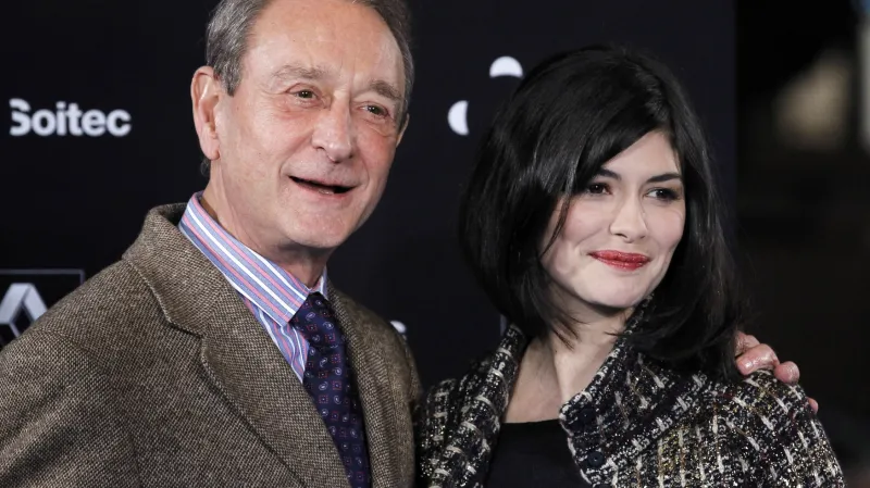 Bertrand Delanoë a Audrey Tautou