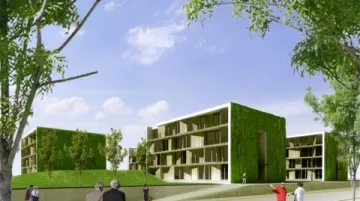Projekt výstavby bytových domů v Hodoníně