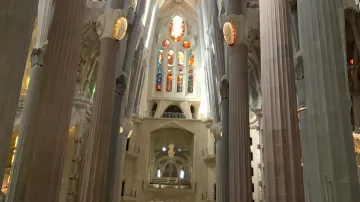 Barcelonská bazilika Sagrada Familia