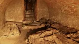 Nález barokních rakví v brněnské kostnici