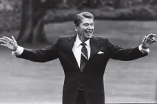 Ze stříbrného plátna do politiky. Prezident Ronald Reagan pomáhal zbořit železnou oponu
