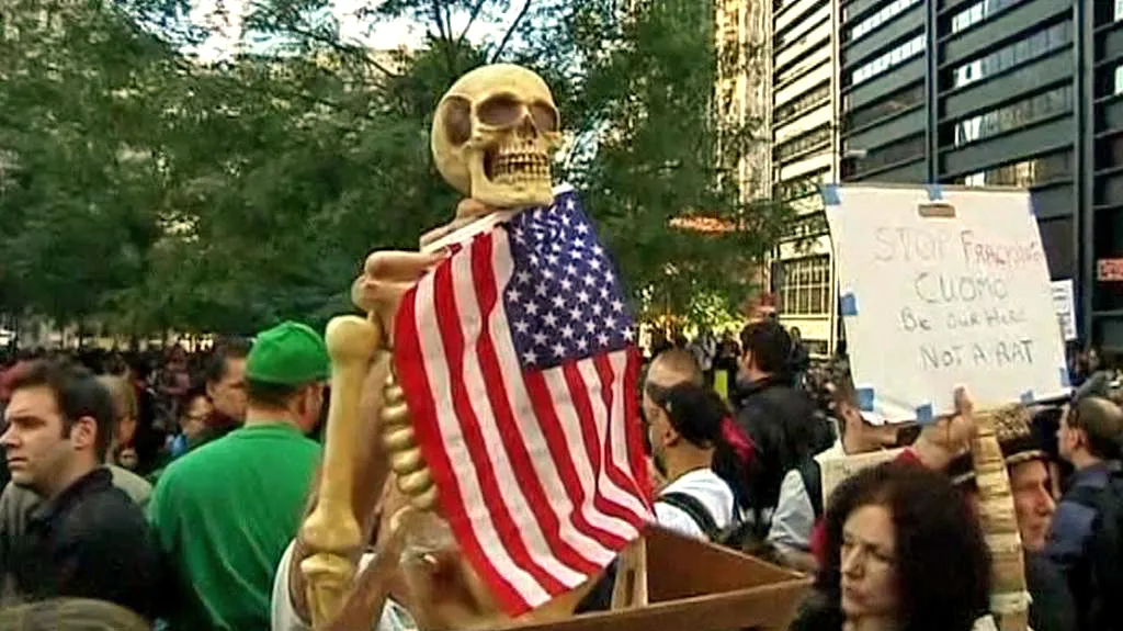 Protest na Wall Streetu