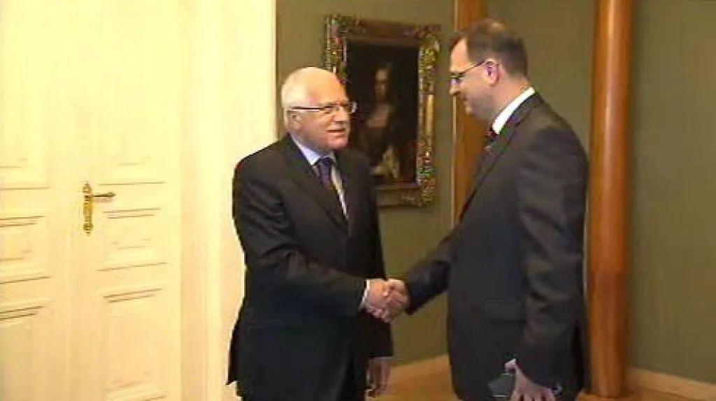 Petr Nečas a Václav Klaus