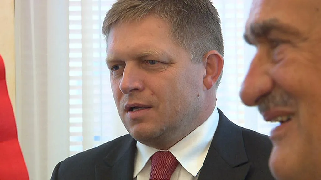 Robert Fico a Karel Schwarzenberg