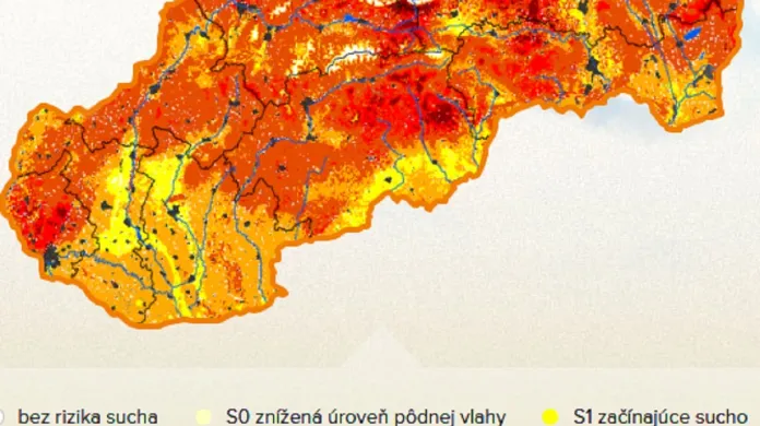 Intenzita sucha na Slovensku