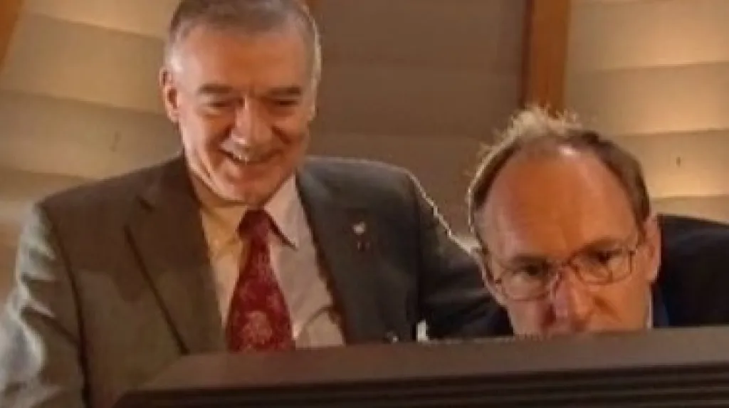 Tim Berners Lee a Robert Cailliau