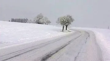 Zasněžená krajina